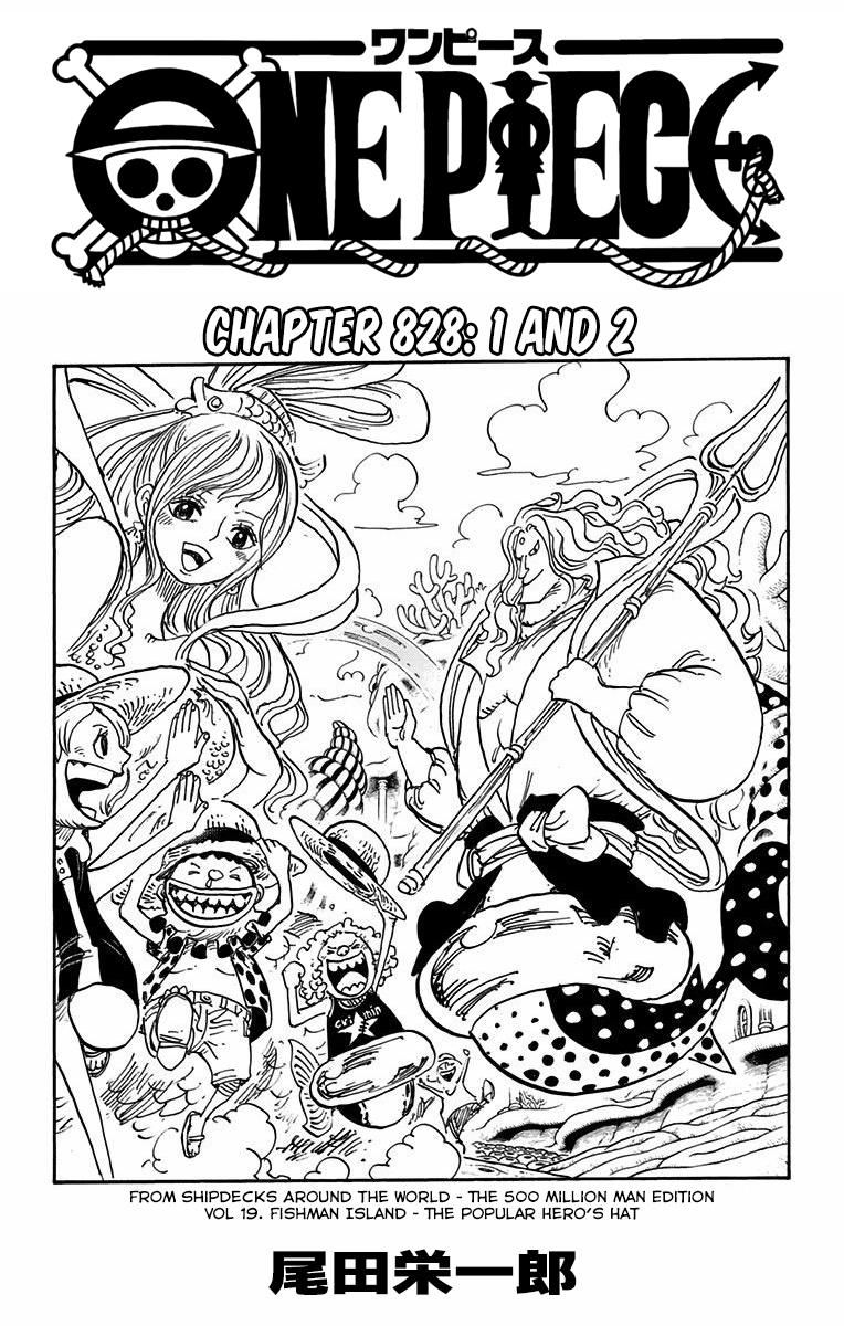 One Piece, Chapter 828 image 02